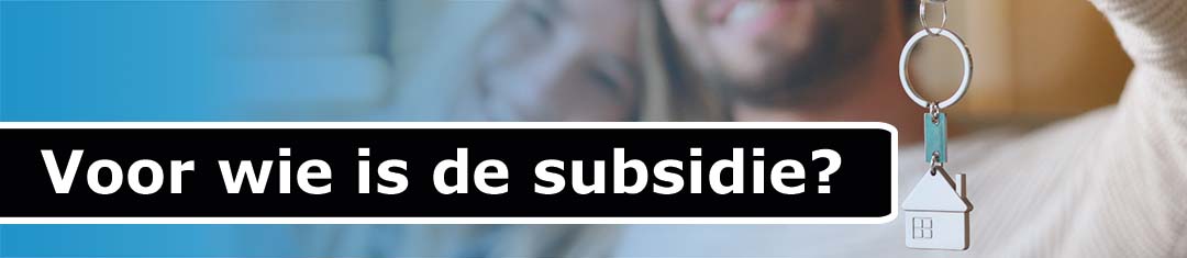 Subsidie isoleren voor wie